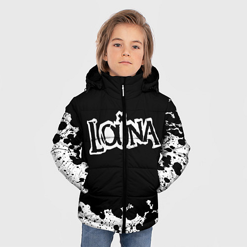Зимняя куртка для мальчика Louna / 3D-Черный – фото 3