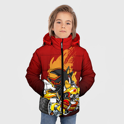 Зимняя куртка для мальчика Ёж Шедоу / 3D-Черный – фото 3