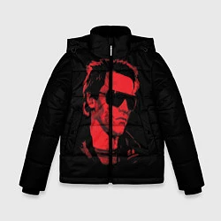 Куртка зимняя для мальчика The Terminator 1984, цвет: 3D-светло-серый