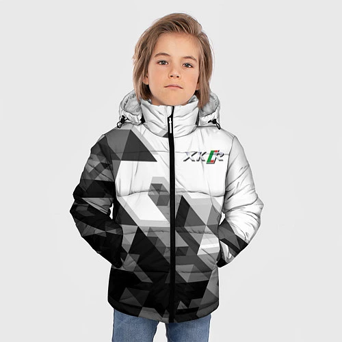 Зимняя куртка для мальчика Jaguar XKR / 3D-Черный – фото 3