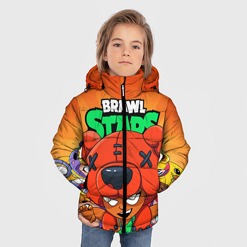 Зимняя куртка для мальчика BRAWL STARS NITA / 3D-Черный – фото 3