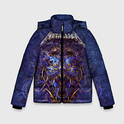 Куртка зимняя для мальчика Metallica, цвет: 3D-красный