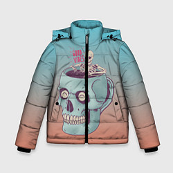 Куртка зимняя для мальчика Good Viber, цвет: 3D-светло-серый