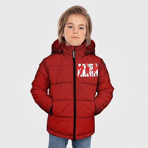 Зимняя куртка для мальчика Akira / 3D-Черный – фото 3