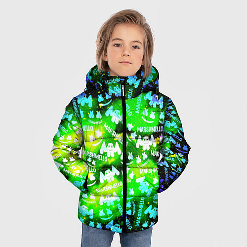 Зимняя куртка для мальчика MARSMELLO / 3D-Черный – фото 3