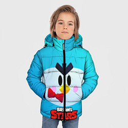 Куртка зимняя для мальчика Brawl Stars Penguin, цвет: 3D-черный — фото 2