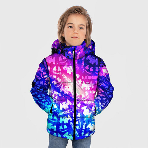Зимняя куртка для мальчика MARSMELLO / 3D-Черный – фото 3
