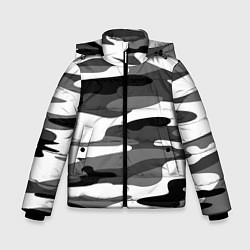 Куртка зимняя для мальчика Камуфляж Sabaton без лого, цвет: 3D-светло-серый