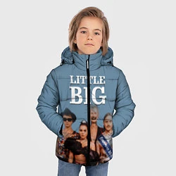 Куртка зимняя для мальчика Little Big, цвет: 3D-черный — фото 2