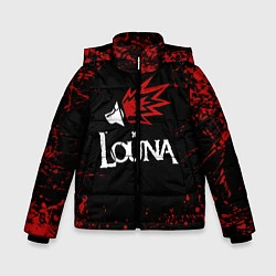 Куртка зимняя для мальчика Louna, цвет: 3D-черный