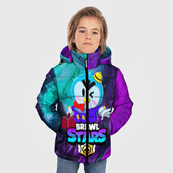 Куртка зимняя для мальчика BRAWL STARS MRP, цвет: 3D-черный — фото 2