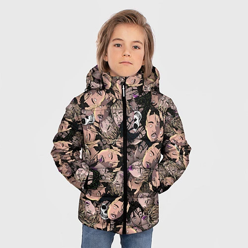 Зимняя куртка для мальчика Juice WRLD / 3D-Черный – фото 3