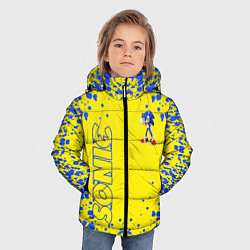 Куртка зимняя для мальчика Sonic, цвет: 3D-черный — фото 2