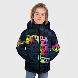 Куртка зимняя для мальчика MARSMELLO, цвет: 3D-черный — фото 2