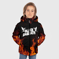 Куртка зимняя для мальчика Black Sabbath, цвет: 3D-черный — фото 2
