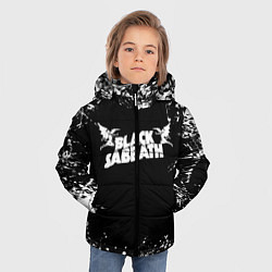 Куртка зимняя для мальчика Black Sabbath, цвет: 3D-красный — фото 2