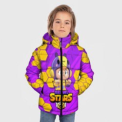 Куртка зимняя для мальчика Brawl Stars BEA, цвет: 3D-черный — фото 2