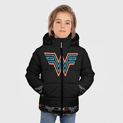 Куртка зимняя для мальчика WW 84, цвет: 3D-красный — фото 2
