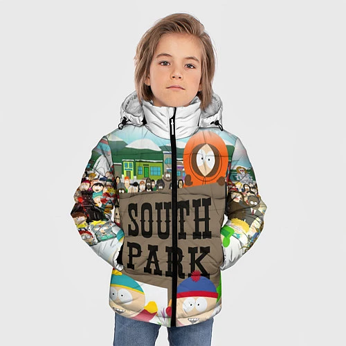 Зимняя куртка для мальчика ЮЖНЫЙ ПАРК / 3D-Черный – фото 3