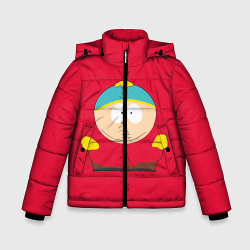 Зимняя куртка для мальчика ЮЖНЫЙ ПАРК / 3D-Светло-серый – фото 1