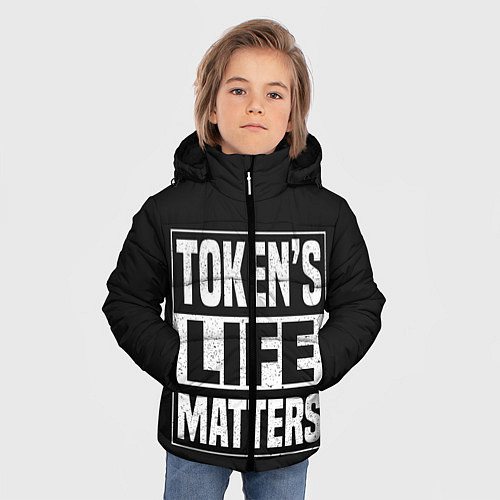 Зимняя куртка для мальчика TOKENS LIFE MATTERS / 3D-Красный – фото 3