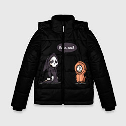 Куртка зимняя для мальчика South Park, цвет: 3D-черный