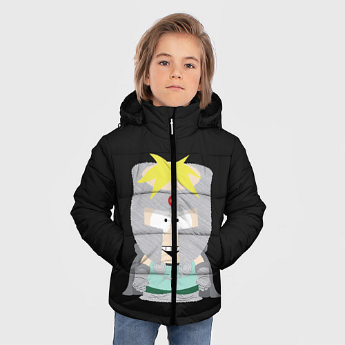 Зимняя куртка для мальчика Batters / 3D-Черный – фото 3