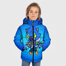 Куртка зимняя для мальчика БРАВЛ СОНИК, цвет: 3D-черный — фото 2