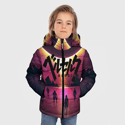 Зимняя куртка для мальчика BERSERK / 3D-Светло-серый – фото 3