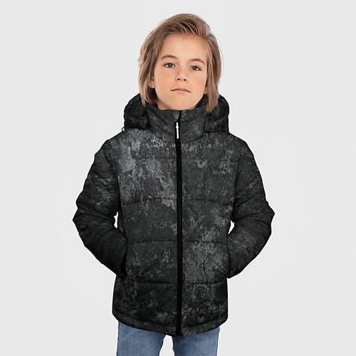Зимняя куртка для мальчика ГРАНЖ / 3D-Черный – фото 3