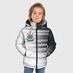 Куртка зимняя для мальчика Форма Нью Кстла, цвет: 3D-черный — фото 2