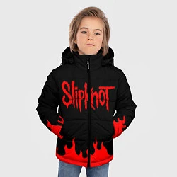 Куртка зимняя для мальчика SLIPKNOT, цвет: 3D-черный — фото 2