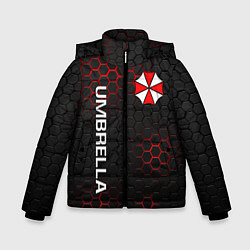 Куртка зимняя для мальчика UMBRELLA CORP, цвет: 3D-красный