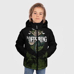 Куртка зимняя для мальчика Offspring, цвет: 3D-черный — фото 2