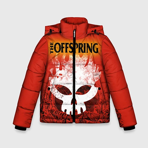 Зимняя куртка для мальчика The Offspring / 3D-Светло-серый – фото 1