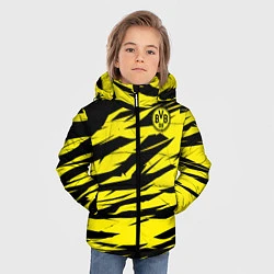 Куртка зимняя для мальчика FC Borussia, цвет: 3D-красный — фото 2