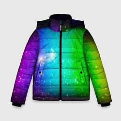 Куртка зимняя для мальчика Space, цвет: 3D-черный