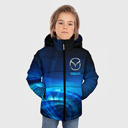 Куртка зимняя для мальчика MAZDA, цвет: 3D-черный — фото 2
