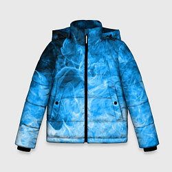 Зимняя куртка для мальчика ОГОНЬ BLUE