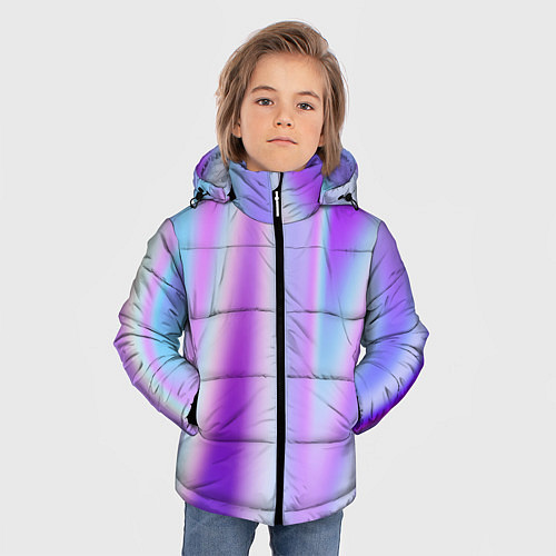 Зимняя куртка для мальчика WAVES / 3D-Черный – фото 3