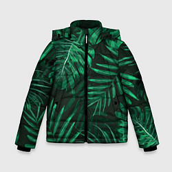 Куртка зимняя для мальчика Я из джунглей, цвет: 3D-черный