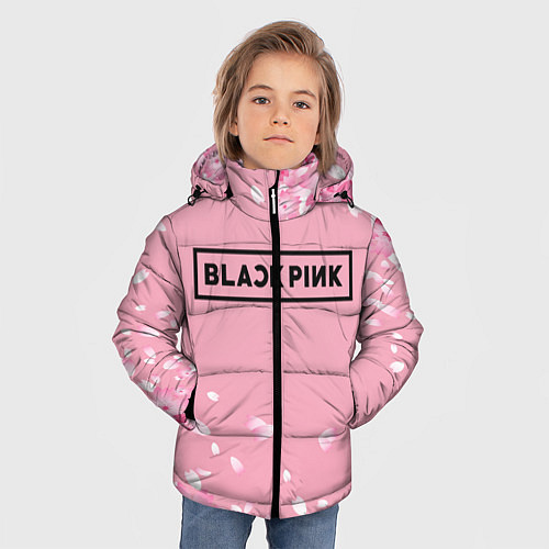 Зимняя куртка для мальчика BLACKPINK / 3D-Красный – фото 3