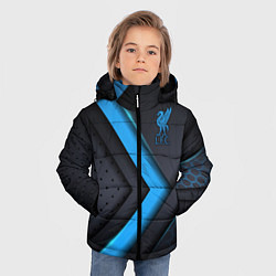Куртка зимняя для мальчика Liverpool F C, цвет: 3D-черный — фото 2
