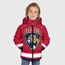 Куртка зимняя для мальчика Флорида Пантерз, цвет: 3D-черный — фото 2