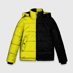 Куртка зимняя для мальчика BLACK YELLOW, цвет: 3D-красный