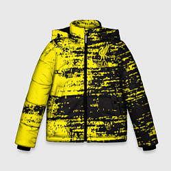 Куртка зимняя для мальчика Liverpool F C, цвет: 3D-черный