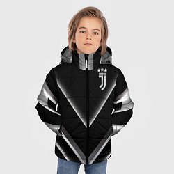 Куртка зимняя для мальчика Juventus F C, цвет: 3D-черный — фото 2