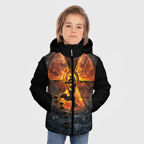 Зимняя куртка для мальчика VULKAN / 3D-Черный – фото 3