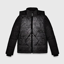 Куртка зимняя для мальчика BLOODBORNE HUNTER, цвет: 3D-черный