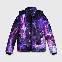 Куртка зимняя для мальчика SPACE, цвет: 3D-черный